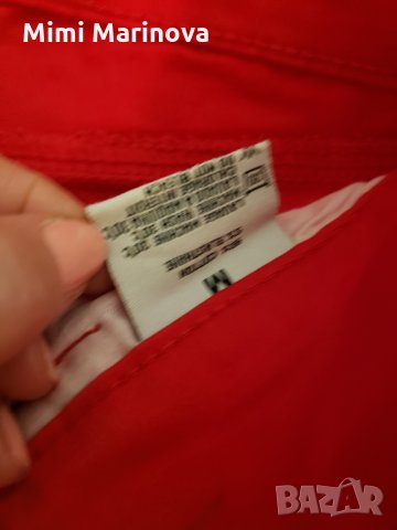 Червен дънков панталон, снимка 5 - Дънки - 34691803