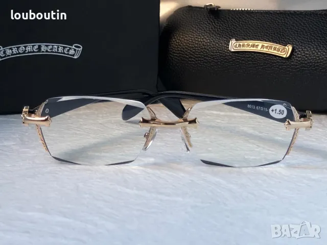 очила с диоптър CHROME HEARTS очила за четене диоптър +1+1,5+2+2,5+3+3,5+4, снимка 5 - Слънчеви и диоптрични очила - 47681413