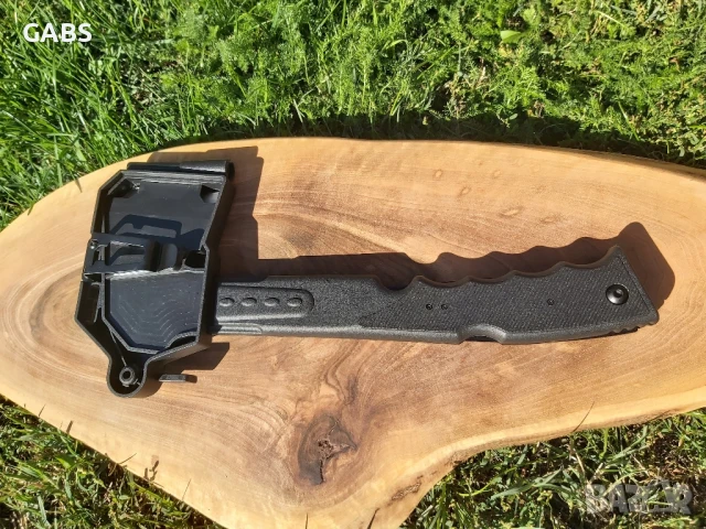 Туристическа брадва с трион и запалка, снимка 5 - Ножове - 50667256