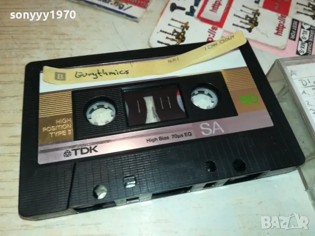 ✨TDK SA90 HIGH POSITION-Terence Trend D'Arby/EURYTHMICS 1911241108✨, снимка 2 - Аудио касети - 48023037