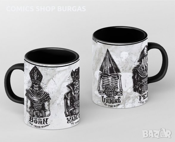 Керамична чаша BLOODBORNE, снимка 4 - Чаши - 35912250