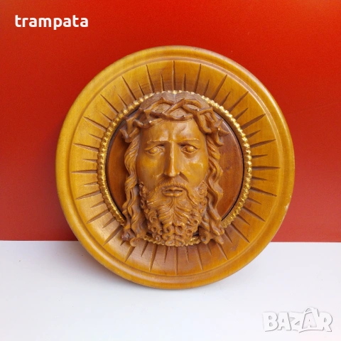 НАЙ ДОБРАТА ОФЕРТА  Стара Немска Дърворезба / Христос 