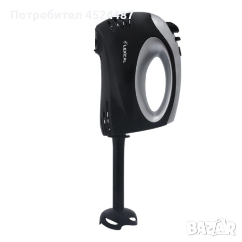 Миксер с пасатор 2 в 1 Lexical LMX-1703, 250W, 5 скорости, 5 приставки, снимка 4 - Миксери - 51555735
