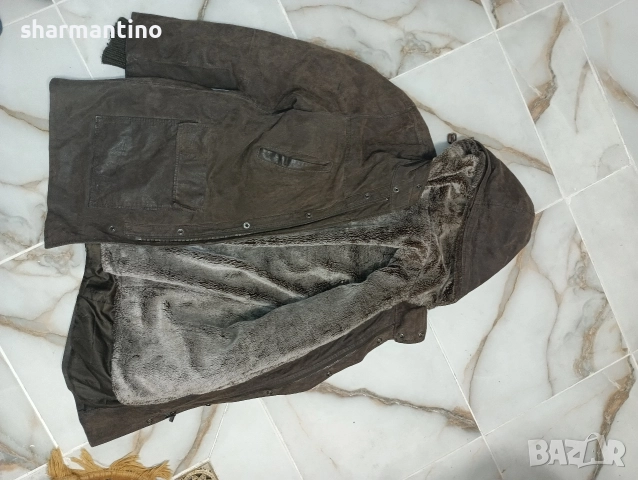 Кожено палто Conbipel XL - 45 лв, снимка 7 - Якета - 52912647