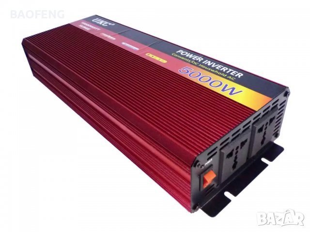 UKC  5000W Промо Нови 12V или 24V -220V, Висококачeствен мощен инвертор за автомобил или камион , снимка 14 - Аксесоари и консумативи - 39511162