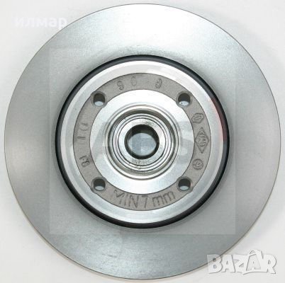 7701207823 Спирачен диск с лагер /заден/ за Рено Клио, снимка 2 - Части - 33816359