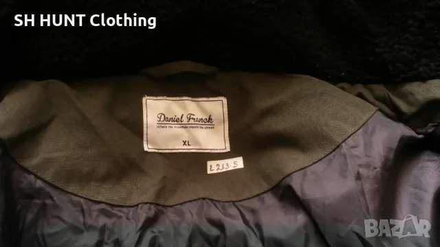 DANIEL FRANCK Winter Jacket размер XL дебела зимна шуба със здрава брезентова материя - 773, снимка 15 - Якета - 47308317