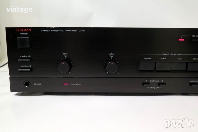 Luxman LV-111, снимка 2 - Ресийвъри, усилватели, смесителни пултове - 39850272