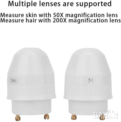 Скенер за диагностика на скалп и кожа , детектор за фоликулит, снимка 3 - Друго оборудване - 52034803