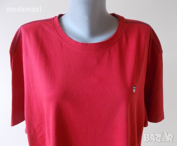 3XL  Червена  блуза  на Rhode Island , снимка 2 - Тениски - 41657094