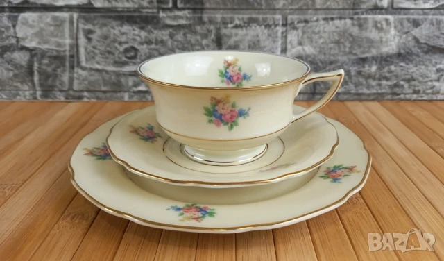 Сервиз за кафе - Bohemia Royal Ivory, Чехословакия, снимка 2 - Сервизи - 51230157