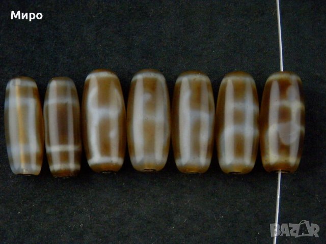 7 БР. ТИБЕТ НЕПАЛ ХИМАЛАИ АХАТ ДЗИ МЪНИСТА ЩАСТИЕ И ДОБЪР КЪСМЕТ