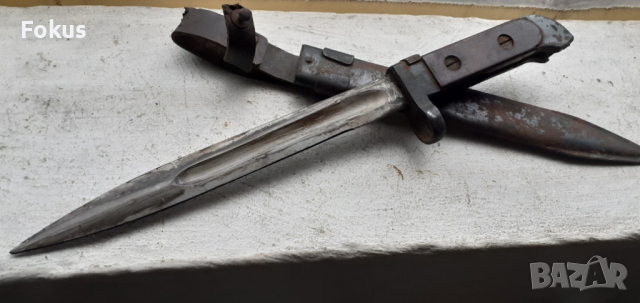 Нож щик за АК с кания, снимка 4 - Антикварни и старинни предмети - 44657866