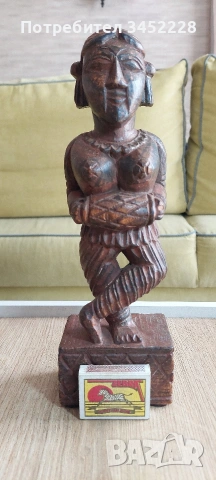 дърворезба за ценители височина 27см , снимка 7 - Декорация за дома - 53826036