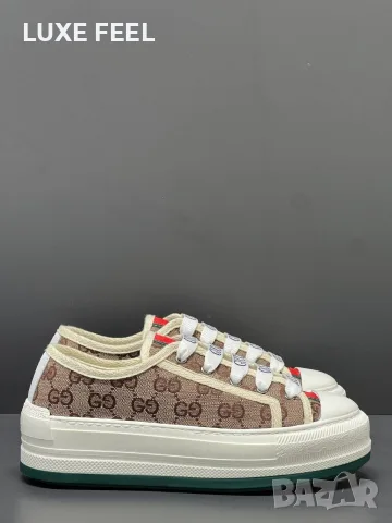 Gucci ⚜️Дамски Кецове , снимка 5 - Кецове - 55952716
