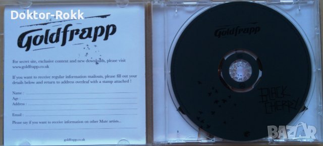 Goldfrapp – Black Cherry (2003, CD) , снимка 3 - CD дискове - 41603105