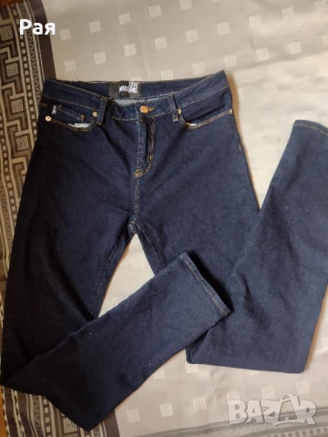 Дънки деним слим Love Moschino, снимка 5 - Дънки - 50705725