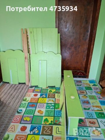 Продава се креватачето е с 3 степени на матрак и опция люлка, снимка 7 - Кошарки - 53810650