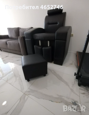 Стол за педикюр + табуретка, снимка 2 - Педикюр и маникюр - 52460186