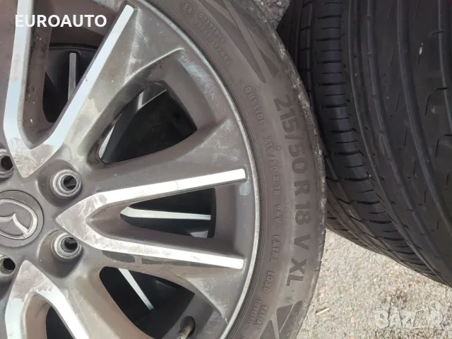 Оригинални лети джанти с гуми за Мазда Mazda, снимка 5 - Гуми и джанти - 56313471