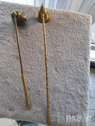 Бронзови гасители за свещи , снимка 3 - Декорация за дома - 52121047