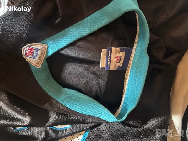 Carolina Panthers 2XL футбол Jake Delhomme vintage , снимка 3 - Тениски - 48535213