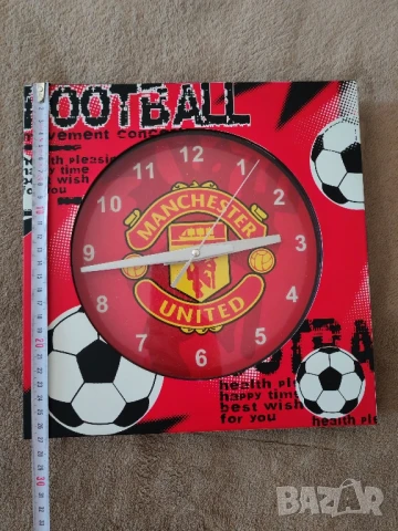 Стенен часовник MANCHESTER UNITED. , снимка 6 - Стенни часовници - 50737212