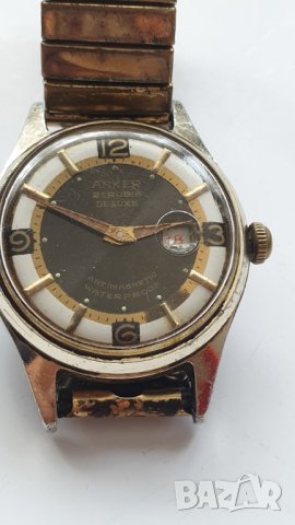 Мъжки механичен часовник Anker 21 rubis de luxe , снимка 3 - Антикварни и старинни предмети - 41575630