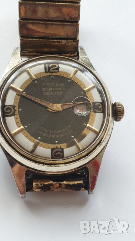 Мъжки механичен часовник Anker 21 rubis de luxe , снимка 3 - Антикварни и старинни предмети - 41575630