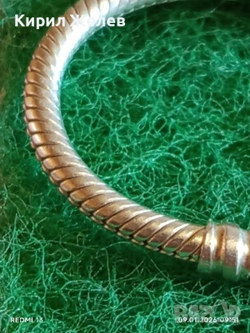 Маркова сребърна гривна СТИЧ от колекцията Disney x Pandora стерлингово сребро и емайл 52595, снимка 7 - Гривни - 53040165