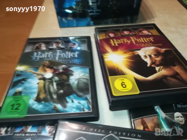 HARRY POTTER X16 DVD-ВНОС GERMANY 2402251909LNWC, снимка 10 - DVD филми - 49261182