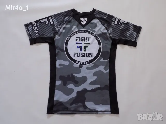 тениска smmash mma блуза фанела горнище мъжка бокс спорт оригинална L, снимка 2 - Тениски - 49517880