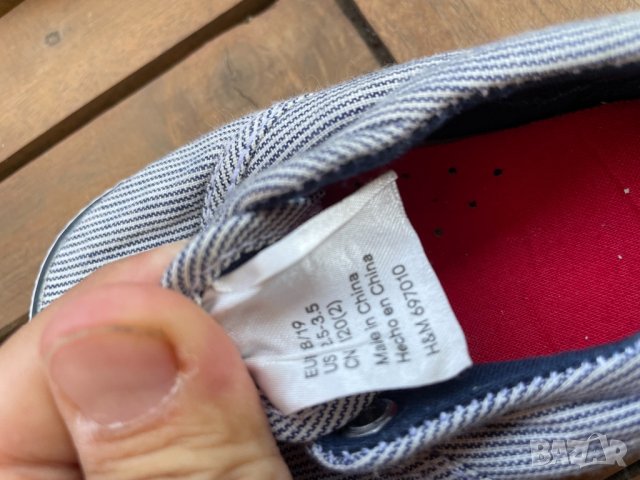 H&M нови 18/19номер 10лв за 3чифта, снимка 4 - Детски пантофи - 34106458