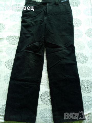 Westbury-черен-кадифен-панталон
