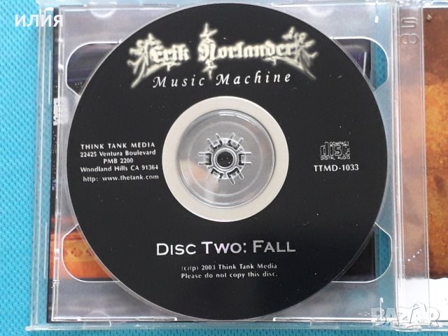 Erik Norlander – 2003 - Music Machine(2CD)(Prog Rock,Heavy Metal,Symphonic Rock), снимка 6 - CD дискове - 42257488