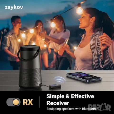 UGREEN Bluetooth 5.2 адаптер за предавател за самолет Bluetooth 5.2 , снимка 7 - Друга електроника - 48396423