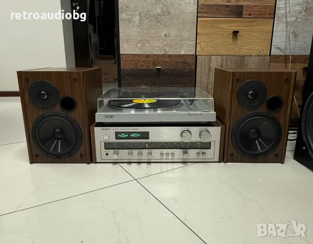🔊Колекционерски аудио сет SONY ресивър + грамофон и колони MB QUART🔊
