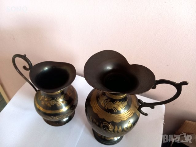 Страхотни Стари Бронзови Кани, снимка 2 - Антикварни и старинни предмети - 44226718