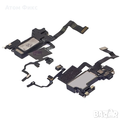 Лентов кабел за APPLE iPhone 12 със сензор за приближаване, слушалка, микрофон Original, снимка 2 - Резервни части за телефони - 53669215