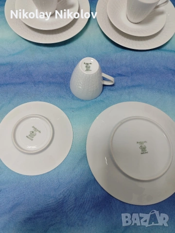 Порцеланов сервиз Hutschenreuther Serie Exzellent weiss, снимка 5 - Сервизи - 53329937