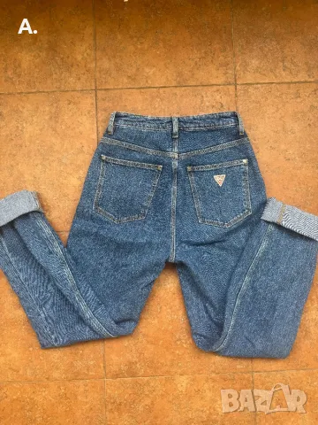 Дънки Guess - mom-fit - рр24, снимка 2 - Дънки - 50182148