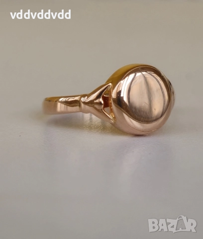 СССР златен пръстен проба 583, снимка 2 - Пръстени - 51809926