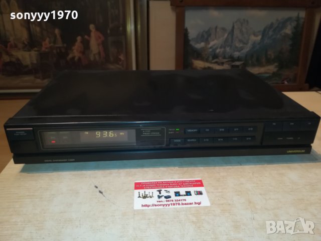 UNIVERSUM STEREO TUNER 0410211855, снимка 3 - Ресийвъри, усилватели, смесителни пултове - 34349080