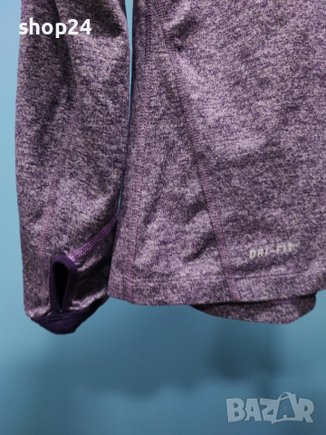 NIKE Dri-Fit Спортна Блуза/Дамска М, снимка 6 - Блузи с дълъг ръкав и пуловери - 36348790