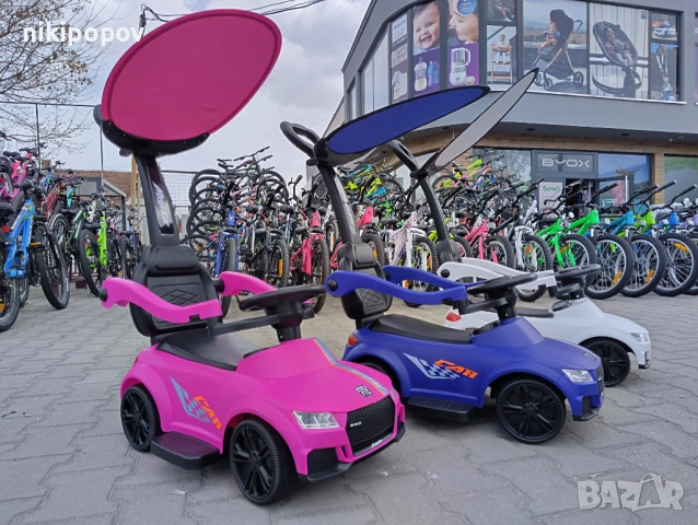 MONI Кола за бутане с дръжка Victory 2в1, снимка 11 - Коли, камиони, мотори, писти - 53564924