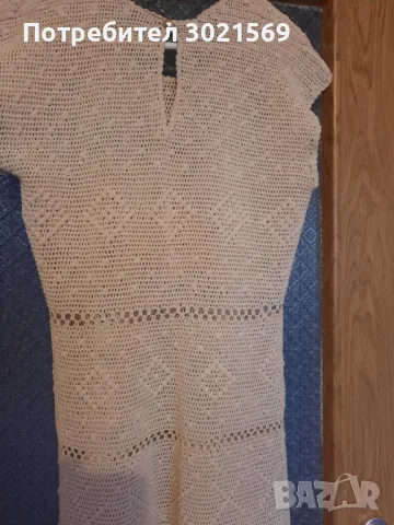 Плетена рокля на една кука, снимка 5 - Рокли - 49167822