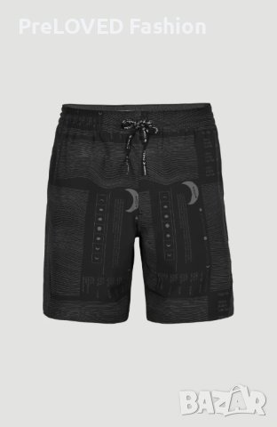 Мъжки шорти / бански ONEILL MEN ALL DAY PRINT HYBRID SHORTS | BLACK PRINT, снимка 5 - Бански - 42433276