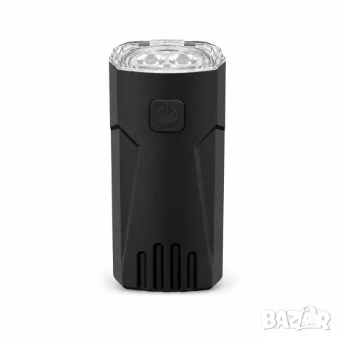 Компактен LED фар за велосипед с черен корпус, снимка 2 - Аксесоари и консумативи - 55866713