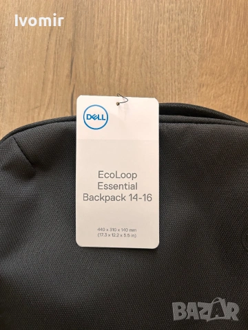 (Нова) Оригинална раница за лаптоп Dell, снимка 2 - Раници - 53849973