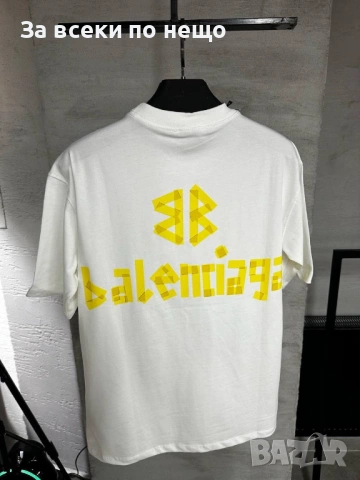 Balenciaga Мъжка Тениска👕Мъжка Блуза С Къс Ръкав - Различни Цветове Код Mens P.89